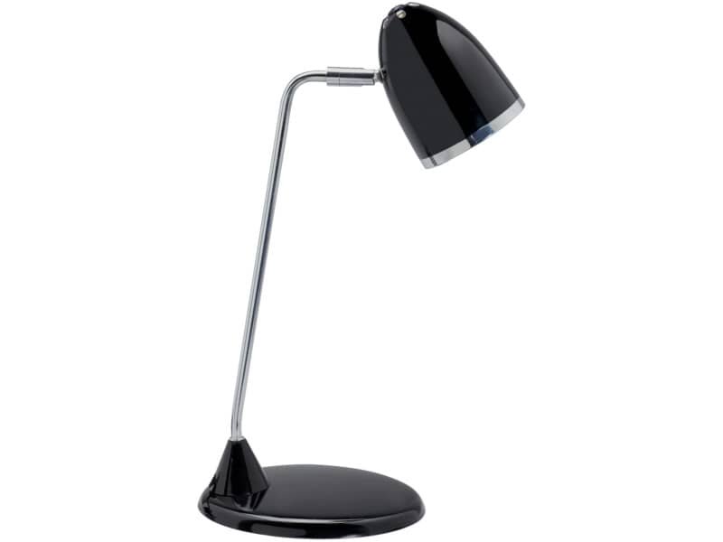 Lampada da scrivania MAULstarlet metallo cromato nero E27 8 W Z800093