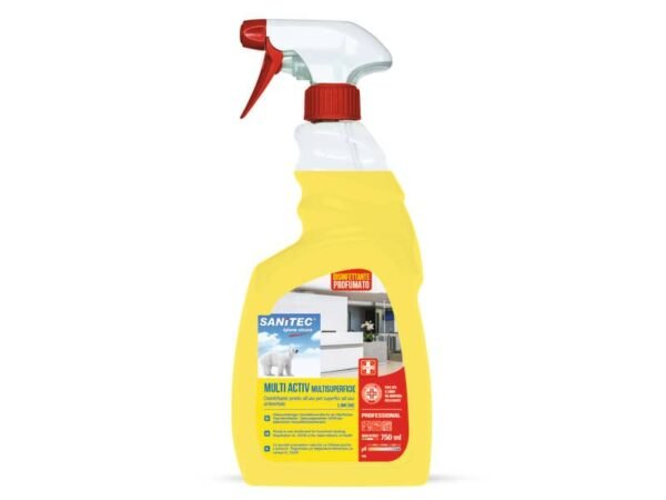 Sgrassatore alcolico disinfettante Sanitec Mul...