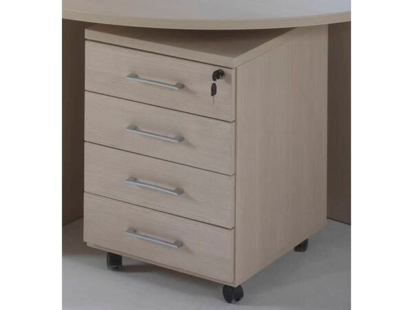 Cassettiera 4 cassetti Frensy Larix 44x52x63 cm larice ULALAC4C
