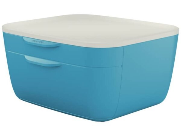 Cassettiera Cosy - 2 cassetti - 25x14,3x27,5 cm Leitz blu calmo 53570061