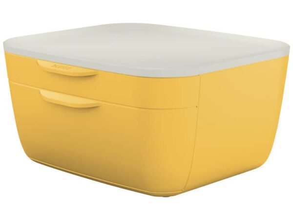 Cassettiera Cosy - 2 cassetti - 25x14,3x27,5 cm Leitz giallo caldo 53570019
