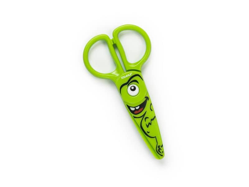 Forbici per bambini 100% in plastica – Dahle modello verde con Dinosauro R054678