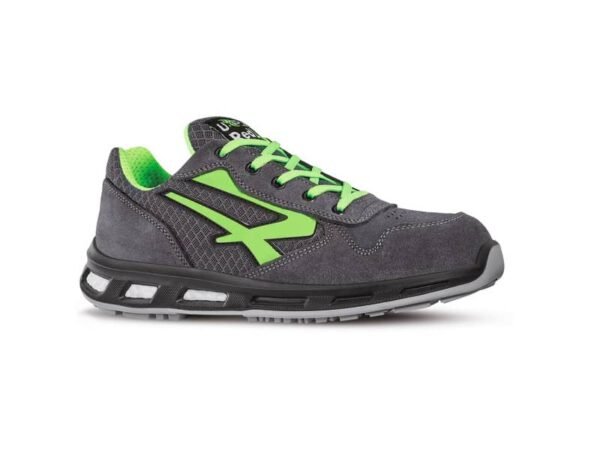 Scarpe antinfortunistiche basse Point S1P U-Power nylon grigio-verde nø 42 - RL20036 POINT S1P 42