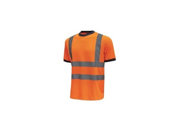 EC - T-Shirt alta visibilit… Glitter U-Power cotone-poliestere arancio fluo - Taglia XXL - HL197OF GLITTER XXL