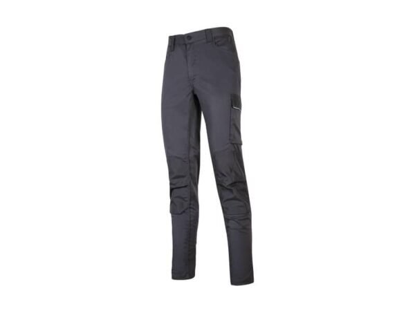 Pantalone da lavoro Meek U-Power grigio acciaio - 6 tasche - Taglia L HY179GI MEEK L