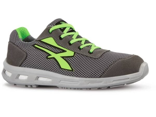 Scarpe antinfortunistiche in pelle Airnet Summer S1P U-Power grigio-verde nø 41 - RL20346 SUMMER S1P 41