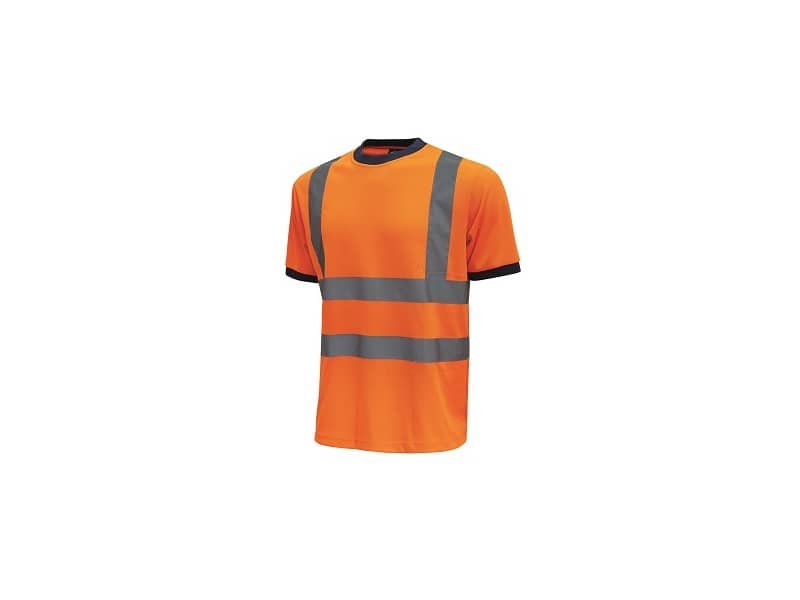 EC – T-Shirt alta visibilit… Glitter U-Power cotone-poliestere arancio fluo – Taglia L – HL197OF GLITTER L