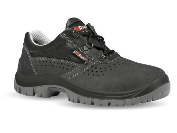 Scarpe antinfortunistiche in pelle di camoscio Movida S1P U-Power nero-grigio nø 44 - UE20025 MOVIDA S1P 44