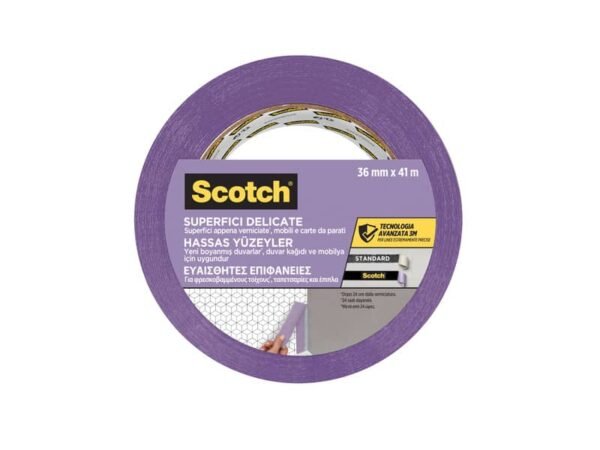 Nastro di mascheratura per superfici delicate Scotch© 2880 36 mm x 41 m viola -
