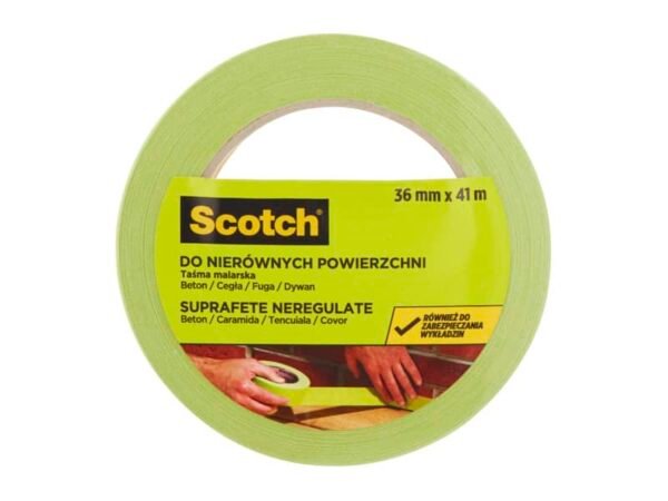 Nastro di mascheratura per superfici ruvide Scotch© 2060 36 mm x 41 m verde 2060IGT36