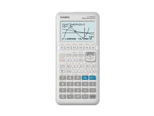 Calcolatrice grafica CASIO bianco display 216x384 pixel - FX-9860GIII-S-ET