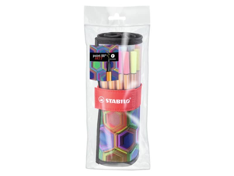 Rollerset Stabilo Point 88 fineliner – conf. 25 colori assortiti 8825-071-20