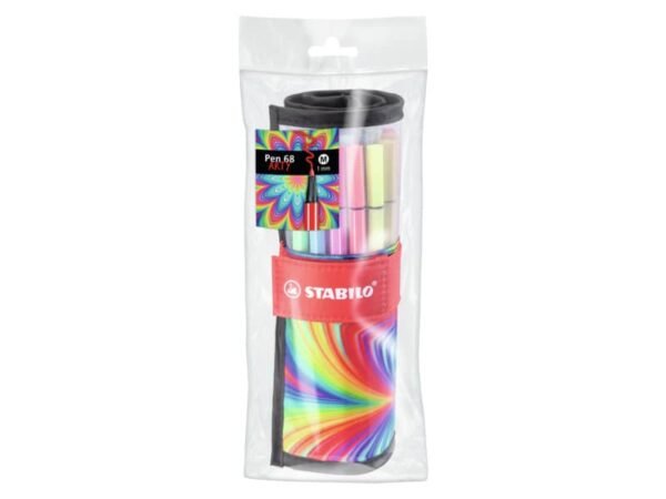 Pennarelli Stabilo Pen 68 arty - tratto 1 mm - colori assortiti Rollerset 25 pezzi - 6825-071-20