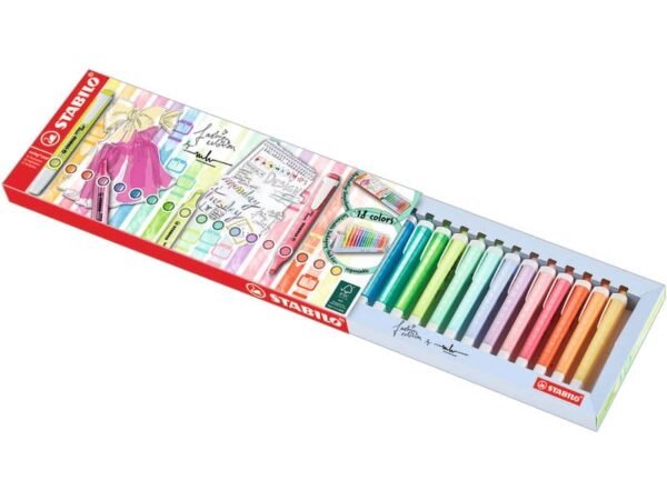 Evidenziatori Swing Cool Pastel Stabilo conf. 18 colori assortiti 275/18-01-5