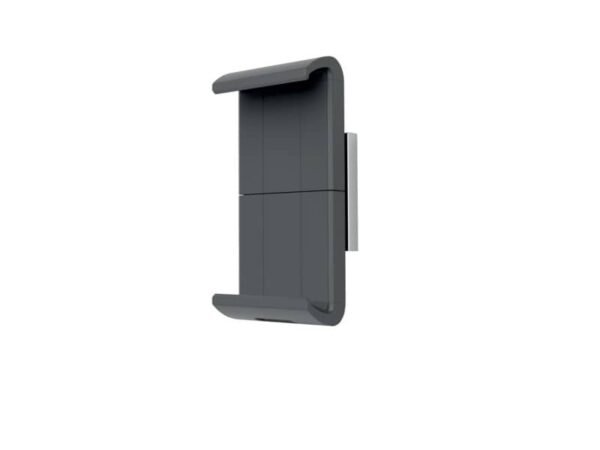Porta tablet da muro DURABLE Tablet Holder Wall XL 85x50x180 mm argento metallizzato - 8938-23