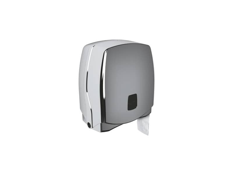 Mini distributore di carta igienica jumbo Hylab  max rotolo 20 cm – argento STE-TO3/SS