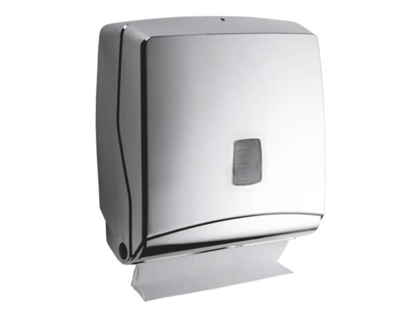 Mini distributore di carta asciugamani Hylab Sterling - capacit… 300 fazzoletti 28,5x14,5x30 cm argento - STE-FO2/SS