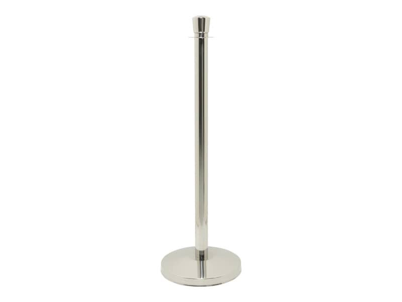 Set di 2 colonne segnapercorso Securit© Budget 100x33x33 cm – cromato RS-LW-CH