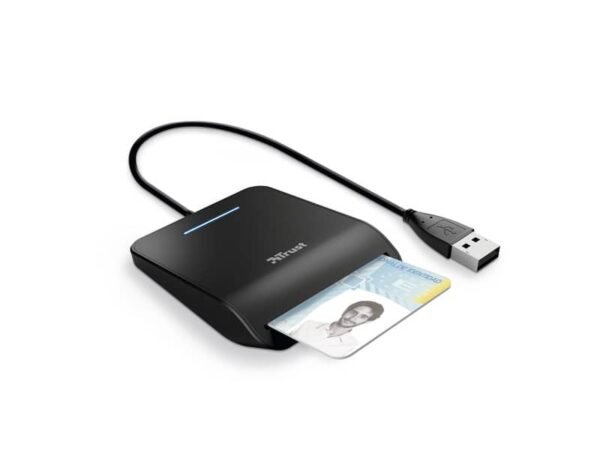 Lettore di schede ID Trust Smart Card Reader Primo nero 23890