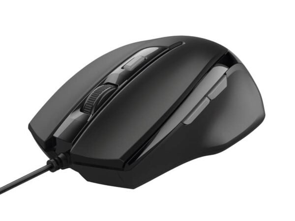 Mouse con filo Trust Voca Comfort 800-2400 dpi USB 2.0 nero - cavo 160 cm 23650