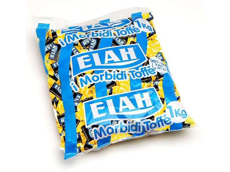 Caramelle Elah Toffee Mou kremliquirizia – busta da 1 kg – 01-0034