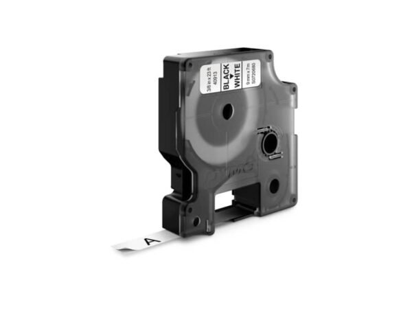 Nastro per etichettatrici Dymo D1 9 mm x 7 m nero/bianco - Conf. 10 pezzi - 2093096
