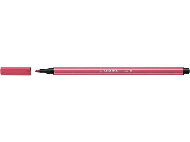 Pennarelli Stabilo Pen 68 tratto 1 mm rosso fragola 68/49