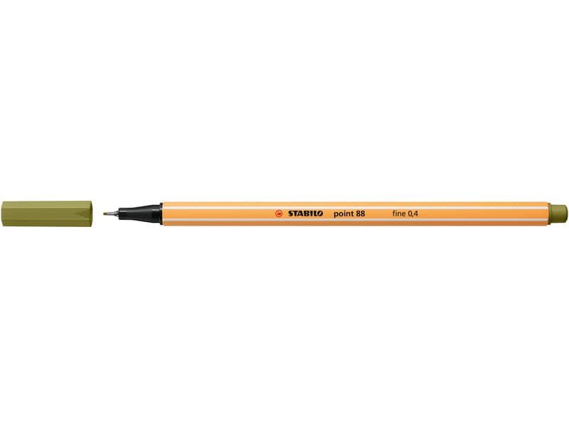 Fineliner Stabilo Point 88© 0,4 mm verde muschio 88/37