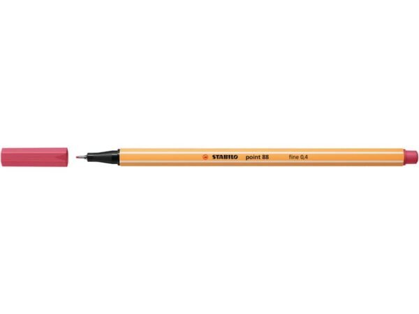 Fineliner Stabilo Point 88© 0,4 mm rosso fragola 88/49