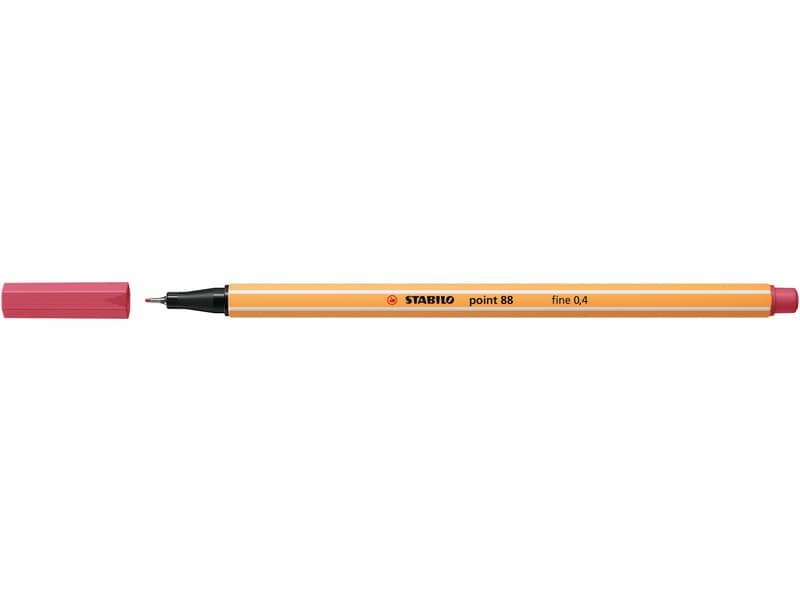 Fineliner Stabilo Point 88© 0,4 mm rosso fragola 88/49