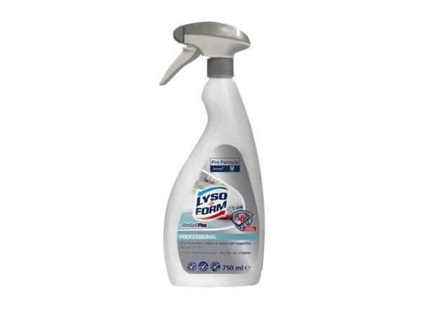 Disinfettante multiuso Lysoform Alcohol Plus Professional - 750 ml spray 101104845