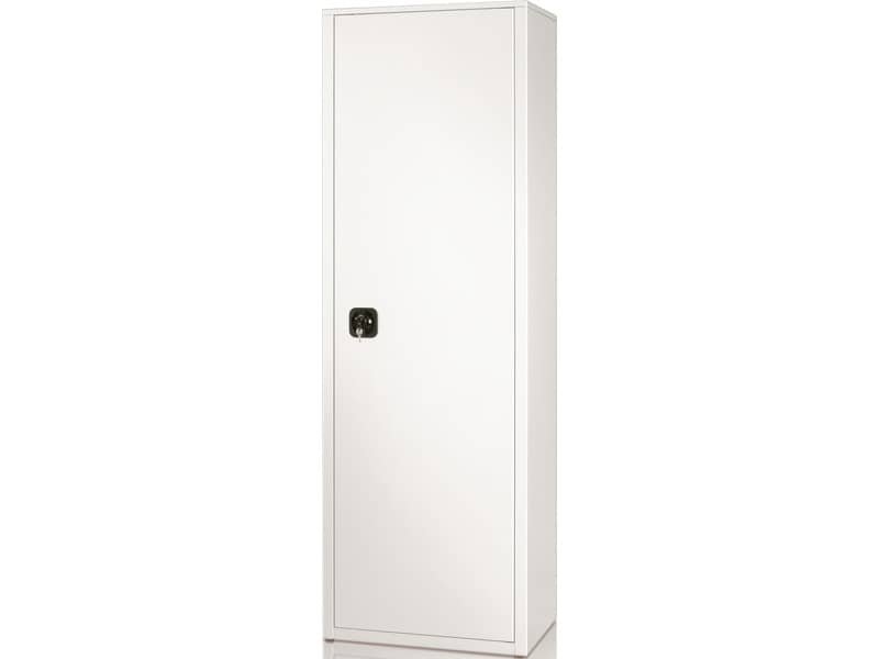 Armadio multiuso 1 porta Tecnical 2 BA-60-PIANI – 4 ripiani 60x41x181,5 cm bianco