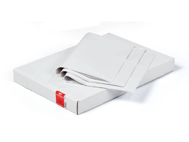 Scatola di carta velina piegata Rex-Sadoch 100×140 mm 21 g/mý – bianco Conf. 100 pezzi piegati 50×35 cm – KVS21