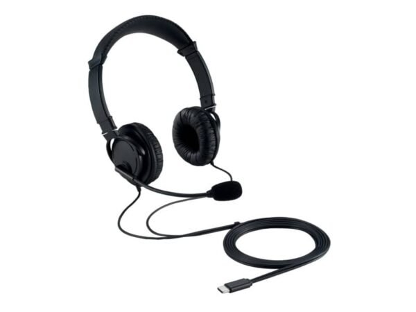Cuffie Hi-Fi USB-C - con microfono Kensington nero K97457WW