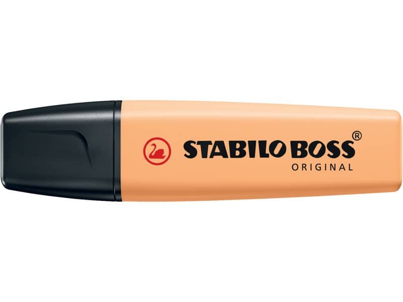 Evidenziatore Stabilo Boss Original Pastel 2-5 mm – arancione papaya 70/125