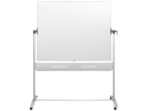 Lavagna bianca magnetica su ruote Nobo Classic 150x120 cm - smaltata 1901035