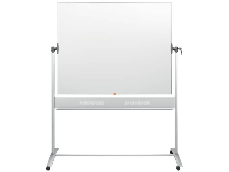 Lavagna bianca magnetica su ruote Nobo Classic 150×120 cm – smaltata 1901035