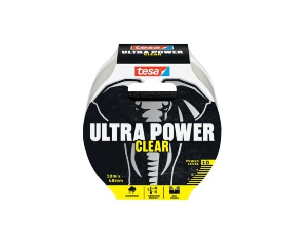 Nastro adesivo tesa Ultra Power Clear Repairing in polietilene trasparente 48 mm x 10 m - 56496-00000-00