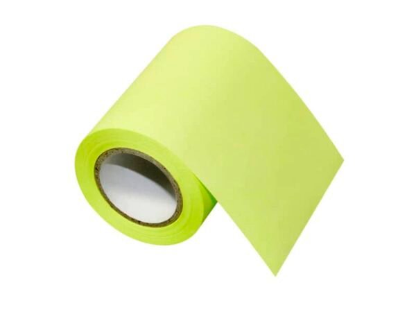Roll notes - 60 mm x 10 m Global notes verde fluo Q562033