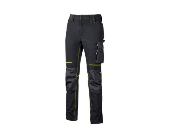 Pantalone da lavoro U-Power ATOM Black Carbon - taglia XL PE145BC-XL
