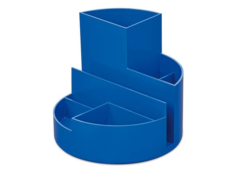 Portaoggetti Maul MAULRoundBox – riciclato blu –  14 cm h.12,5 cm Z710015