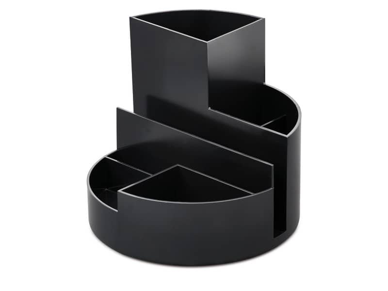 Portaoggetti Maul MAULRoundBox – riciclato nero –  14 cm h.12,5 cm Z710013