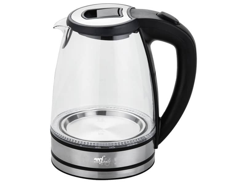 Bollitore cordless in vetro Melchioni Family MR BOIL – 1,7 LT 118360027