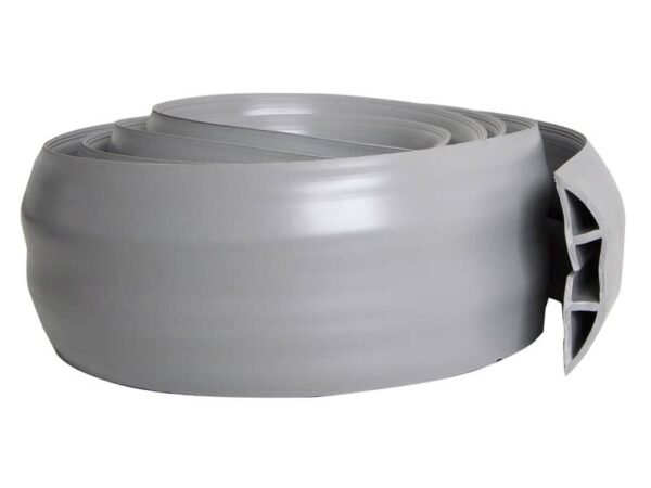 Protezione morbida per cavi + nastro adesivo Viso - Grigio - 3000x101x23 mm CPB1023
