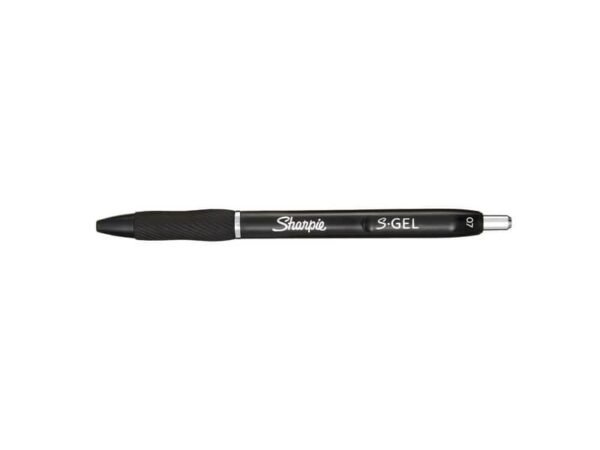 Penna gel a scatto Sharpie S-Gel - punta media 0,7 mm - nero 2136595