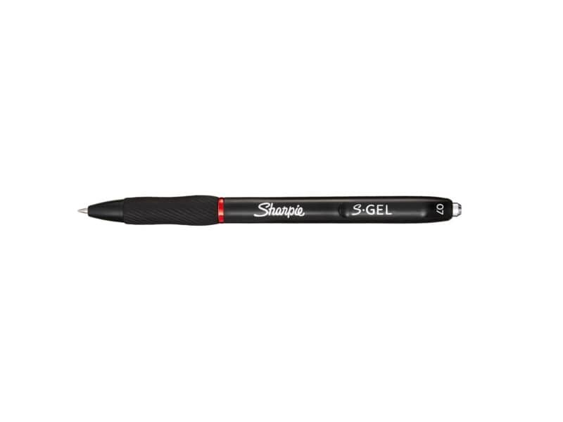 Penna gel a scatto Sharpie S-Gel – punta media 0,7 mm – rosso 2136599