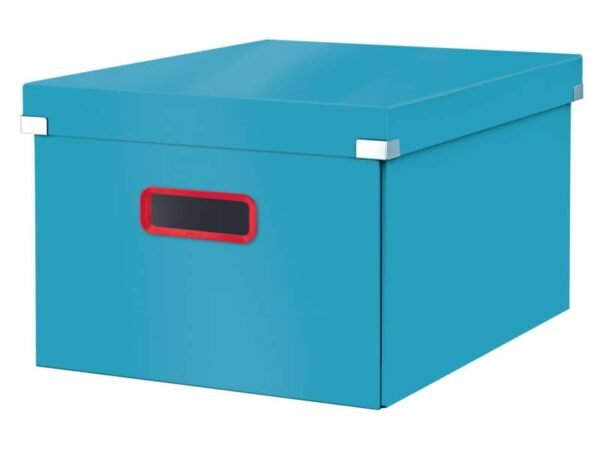 Scatola per archivio Medium Click & Store Cosy - 281x200x370 mm Leitz blu calmo - 53480061