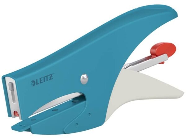 Cucitrice a pinza Leitz Cosy per punti metallici n.8 - 15 fogli - blu calmo 56440061