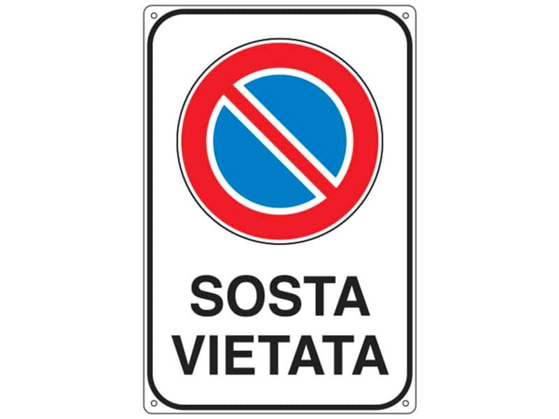 Cartello propriet… privata 20×30 cm Cartelli Segnalatori ”Sosta vietata” 5624K