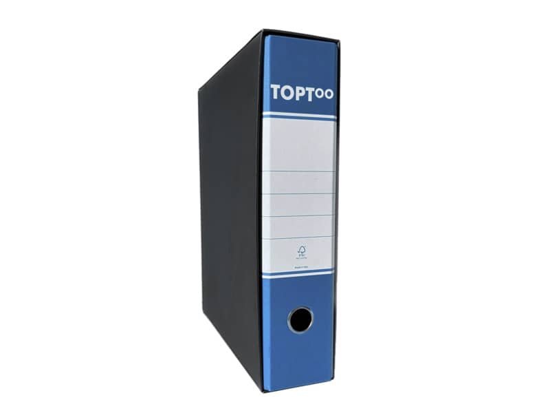 Registratore protocollo con custodia TOPToo dorso 8 cm – 23×33 cm – azzurro FMCRTP8AZ